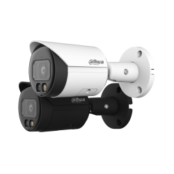 IP kamera IPC-HFW2449S-S-IL, 4 MP, 2.8 mm, IR 30 m, dual illumination, su AI, JUODA
