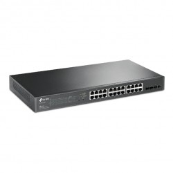 TL-SG2428P
JetStream 28-Port Gigabit Smart Switch with 24-Port PoE+