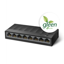 8 prievadų 10/100/1000 Mbps stalinis tinklo komutatorius, LS1008G