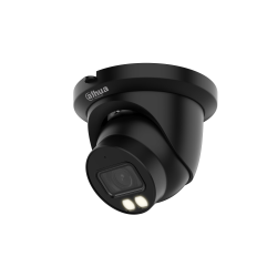 IPC-HDW5449TM-SE-LED 4MP Full-color Fixed-focal Warm LED WizMind Camera, BLACK