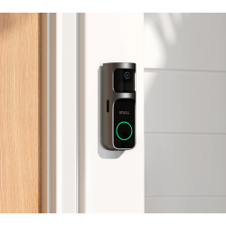 Imou WiFi Doorbell 2S Kit, Wireless 5000mAh Battery 3MP, DB-2SP-3T0W/DS2S