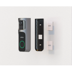 Imou WiFi Doorbell 2S Kit, Wireless 5000mAh Battery 3MP, DB-2SP-3T0W/DS2S