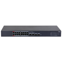 Komutatorius CS4218-16ET-135 18 prievadų, 16 PoE, 10/100/1000 Mbps