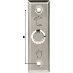 Mygtukas išėjimo SB4KR, LED indikacija NO/NC/COM, 115mm*40mm*20mm
