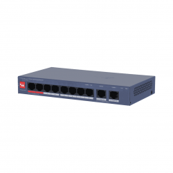 Komutatorius CS4010-8ET2GT-110, 8x100Mbps, 2x1000Mbps, PoE 110W šonas