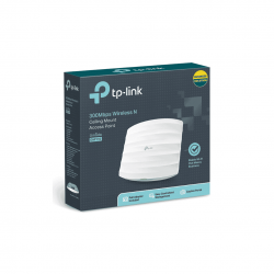 Belaidis TP-LINK 300 Mbps N prie lubų montuojamas prieigos taškas dėžė