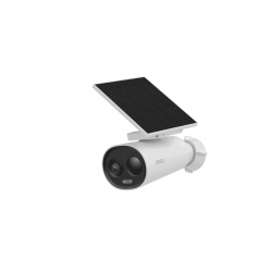 Belaidė stebėjimo kamera IMOU Cell 3C AIO 5MP K9DC-5M0WEH-V2 su saulės krovikliu pasukta