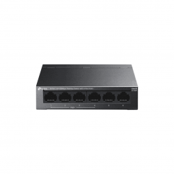 TP-Link Komutatorius LS106P 6-prievadų 10/100 Mbps, 4 PoE+ prievadai, 41W, 250m