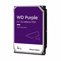 Kietasis diskas WD Purple 4TB CMR, 3.5", 128Mb SATA 6Gbps