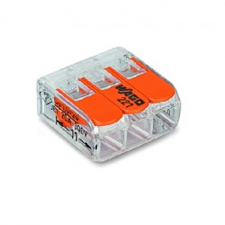 Jungtis 3 laidų, WAGO 221-413