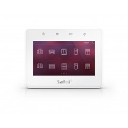 Klaviatūra INT-TSG2-W, Integra centralėms, 4.3" LCD liet jautrus ekr., balta