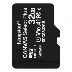 Atminties kortelė Kingston 32GB MicroSDHC Canvas Select Plus