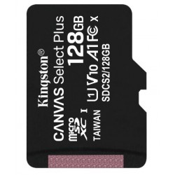 Atminties kortelė Kingston 128GB microSDXC Canvas select plus