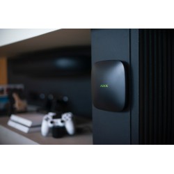HUB Plus belaidė centralė, 2xSIM 2G, 150 įrenginių, 99 vart., juoda