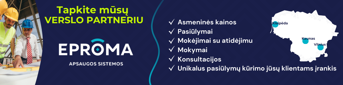 Tapkite Eproma verslo partneriu!
